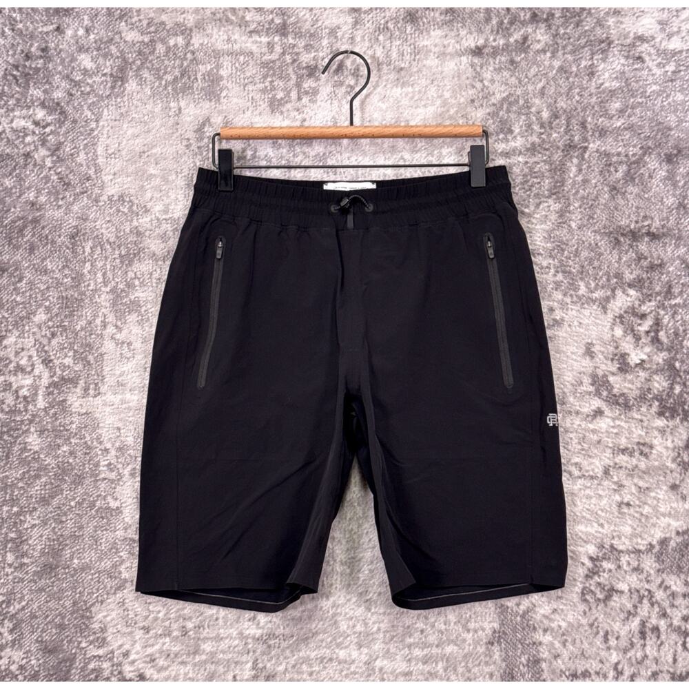Reigning Champ Shorts Small Mens Black Nylon Athletic